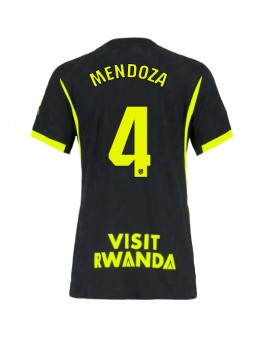 Atletico Madrid Rodrigo Mendoza #4 Replika Borta Kläder Dam 2026-27 Kortärmad Atletico Madrid Rodrigo Mendoza #4 Replika Borta Kläder Dam 2026-27 Kortärmad